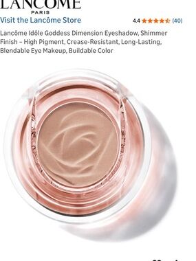 Lancôme Idôle Goddess Dimension Eyeshadow, Shimmer Finish – 02 Astral Beige